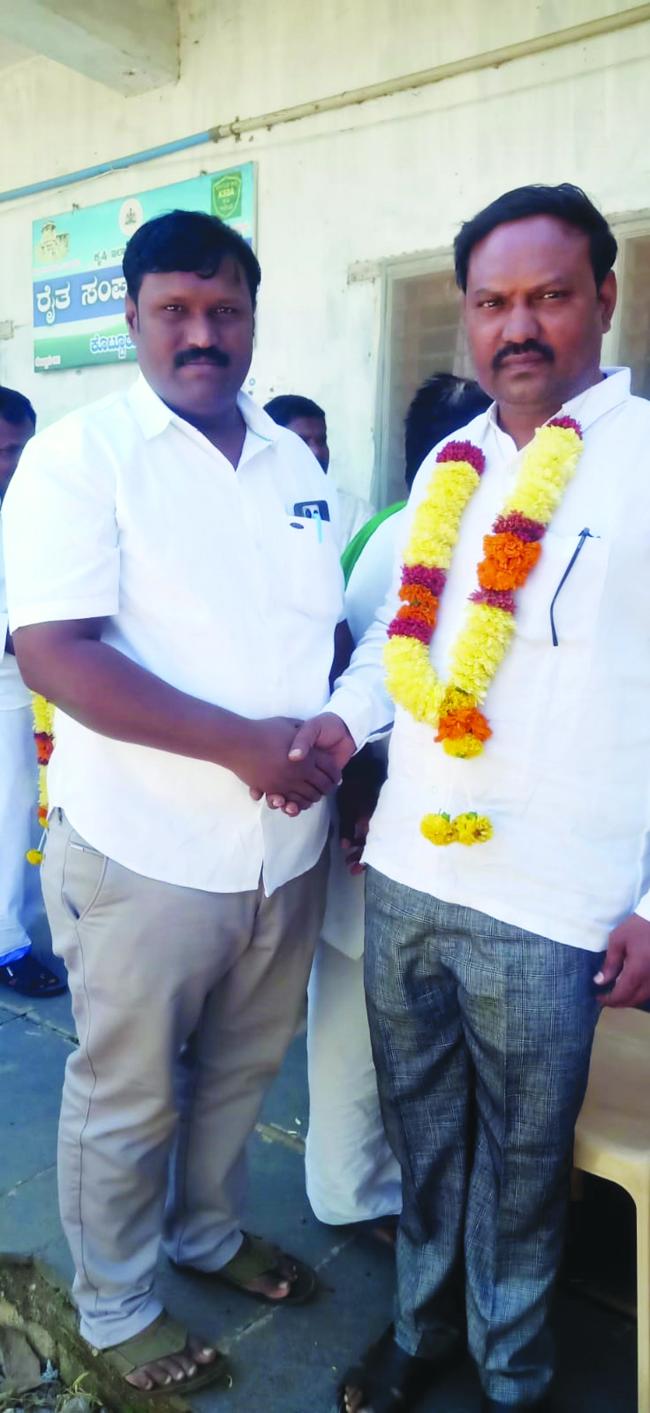 ಕೃಷಿಕ ಸಮಾಜದ ಅಧ್ಯಕ್ಷರಾಗಿ ಡಿ.ನಾಗೇಶ್ ಅವಿರೋಧ ಆಯ್ಕೆ