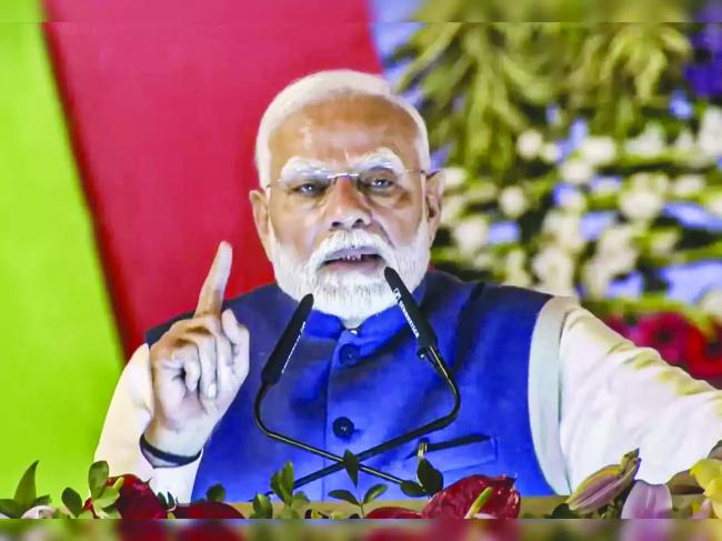 ಜಾತಿ ರಾಜಕಾರಣ ಹೆಸರಿನಲ್ಲಿ ಶಾಂತಿ ಕದಡಲು ಯತ್ನ:  ಪ್ರಧಾನಿ ಮೋದಿ