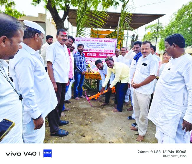 ಅಭಿವೃದ್ಧಿ ಕಾರ್ಯಗಳಿಗೆ ಸಾರ್ವಜನಿಕರ ಸಹಕಾರ ಅಗತ್ಯ: ಮುಖಂಡ ಸಚಿನಗೌಡ