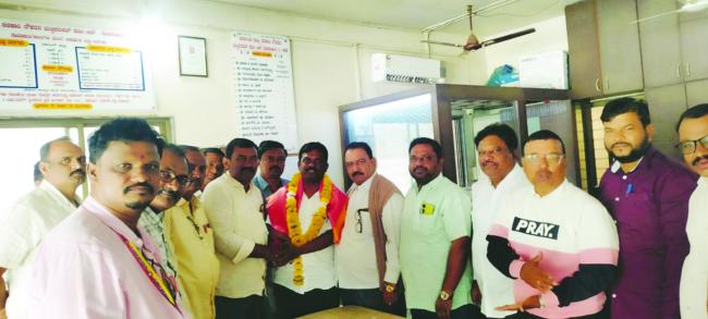 ಸರಕಾರಿ ನೌಕರರ ಮಲ್ಟಿ ಪರಪಸ್ ಕೋ.ಆಪ್ ಸೊಸೈಟಿಯ ನೂತನ ಅಧ್ಯಕ್ಷರಾಗಿ ಮಲ್ಲಿಕಾರ್ಜುನ ಆಯ್ಕೆ