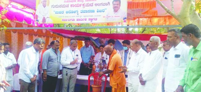 ಸಿದ್ದೇಶ್ವರ ಸ್ವಾಮೀಜಿಯವರ 2ನೇ ಪುಣ್ಯಸ್ಮರಣೆ: ಉಚಿತ ಆರೋಗ್ಯ ತಪಾಸಣೆ