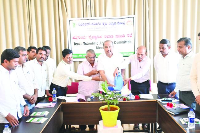ಕೃಷಿ ವಿಜ್ಞಾನ ಕೇಂದ್ರದಲ್ಲಿ ಹತ್ತನೇಯ ವೈಜ್ಞಾನಿಕ ಸಲಹಾ ಸಮಿತಿ ಸಭೆ