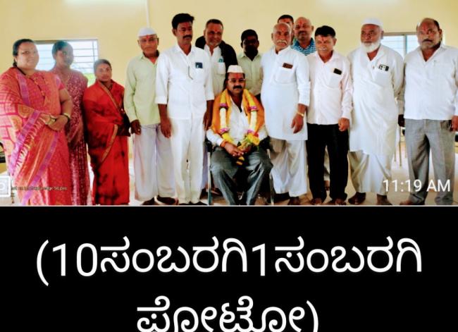 ನಿರ್ದೇಶಕರಾಜಾರಾಮ್ ಪಾಸಲೆ ಅವರಿಗೆ ಸತ್ಕಾರ 