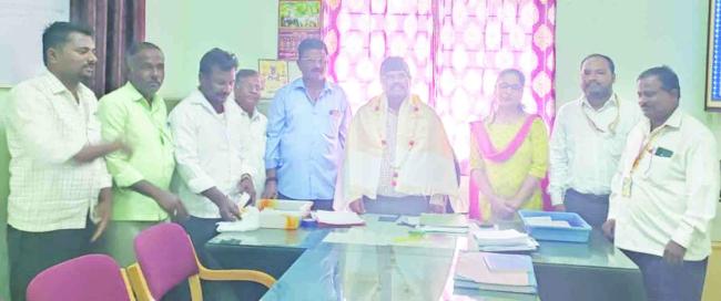 ಕಾರ್ಯನಿರ್ವಾಹಕ ಇಂಜಿನಿಯರ ನಾರಾಯಣ ಕಳ್ಳಿಮನಿಗೆ ಗೌರವ ಸನ್ಮಾನ