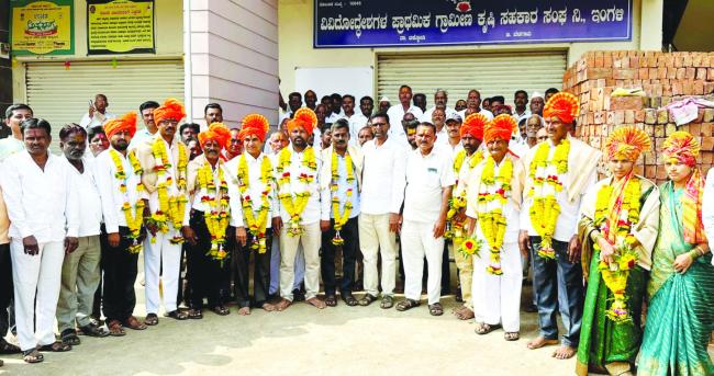 ವಿವಿ ಪ್ರಾಥಮಿಕ ಕೃಷಿ ಪತ್ತಿನ ಸಹಕಾರಿ ಸಂಘ :ಅಧ್ಯಕ್ಷ ಉಪಾಧ್ಯಕ್ಷರ ಅವಿರೋಧ ಆಯ್ಕೆ 