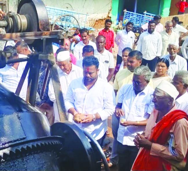ಛತ್ರಪತಿ ಶಿವಾಜಿ ಮೂರ್ತಿ ಸ್ಥಾಪನೆ ಕಾಮಗಾರಿಗೆ ಚಾಲನೆ 