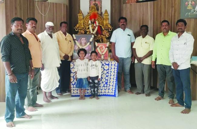 ಮರಾಠಾ ಕಿಲ್ಲಾದಲ್ಲಿ ಜೀಜಾಮಾತಾ ಜಯಂತಿ 