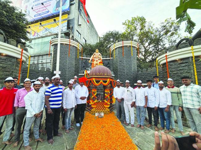 ಛತ್ರಪತಿ ಧರ್ಮವೀರ್ ಶ್ರೀ ಸಂಭಾಜಿ ಮಹಾರಾಜರ ರಾಜ್ಯಾಭಿಷೇಕ ಸಮಾರಂಭ  