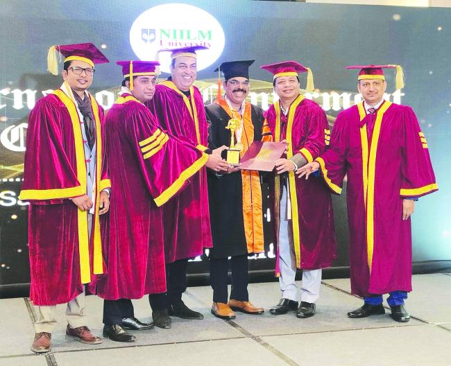 ಪಿ.ನಾರಾಯಣ ಇವರಿಗೆ ಗೌರವ ಡಾಕ್ಟರೇಟ್ ಪದವಿ ಪ್ರದಾನ