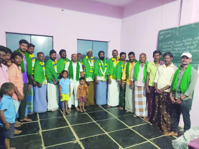 ಕಣವಿತಿಮ್ಲಾಪುರ ಗ್ರಾಮ ಘಟಕಕ್ಕೆ ನೂತನ ಪದಾಧಿಕಾರಿಗಳನ್ನು ನೇಮಕ