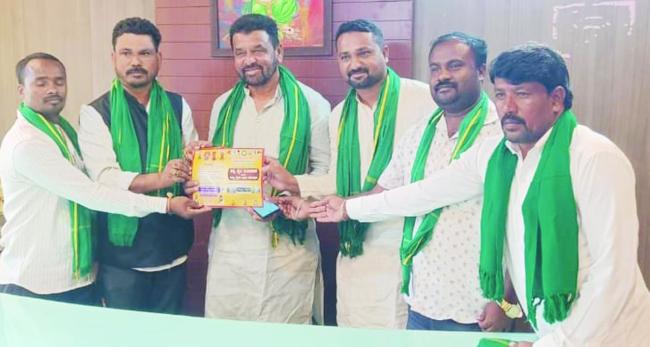 ಕಿಸಾನ್ ಸೇನಾ ನೂತನ ಸಂಘಟನೆಯ ಉದ್ಘಾಟನೆ: ಅಮ್ಜದ್ ಪಟೇಲ್ ಗೆ ಆಹ್ವಾನ