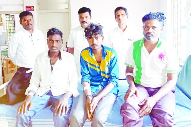 ಇಟ್ಟಿಗೆ ಬಟ್ಟಿಯಲ್ಲಿ ಹಲ್ಲೆಗೊಳ್ಳಗಾದ ನೊಂದ ಕಾರ್ಮಿಕರಿಗೆ ಸಾಂತ್ವಾನ