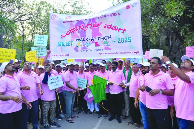 ದೈನಂದಿನ ಅಹಾರದಲ್ಲಿ ಸಿರಿಧಾನ್ಯ ಬಳಕೆಯಿಂದ ಆರೋಗ್ಯ ವೃದ್ಧಿ: ಡಿಸಿ ಪ್ರಶಾಂತ್ ಕುಮಾರ್ ಮಿಶ್ರಾ