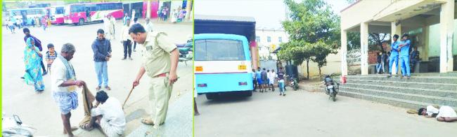 ಕೊಟ್ಟೂರು ಬಸ್ ಸ್ಟ್ಯಾಂಡೋ !  ಅಥವಾ ಕುಡುಕರ ಸ್ಟ್ಯಾಂಡೊ? 