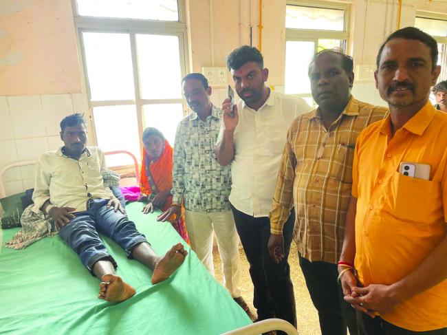 ಕಾರ್ಮಿಕರ ಮೇಲೆ ನಡೆದ ಹಲ್ಲೆ ಸಮಾಜವೇ ತಲೆತಗ್ಗಿಸುವಂತಾಗಿದೆ : ಸಚೀನ ಬೊಂಬಲೆ 