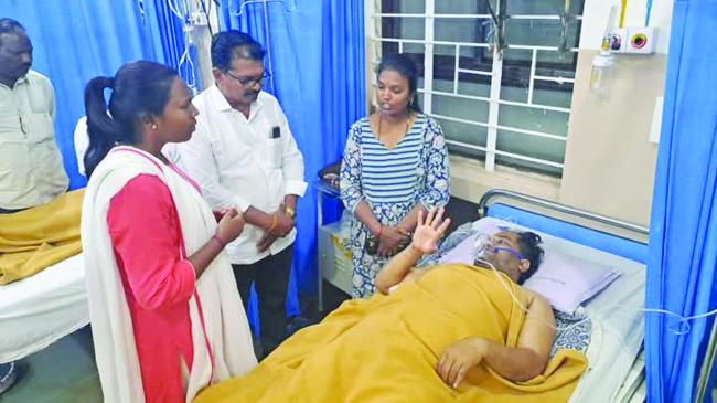 ದರೋಡೆಕೋರರಿಂದ ಮಾರಣಾಂತಿಕ ಹಲ್ಲೆ: ವ್ಯಕ್ತಿಗೆ ಗಂಭೀರ ಗಾಯ 