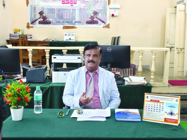 ಮಾರ್ಚ್‌ 8 ರಂದು ರಾಷ್ಟ್ರೀಯ ಲೋಕ ಅದಾಲತ್ - ನ್ಯಾ. ಮಹಾಂತೇಶ್ ಎಸ್‌. ದರಗದ