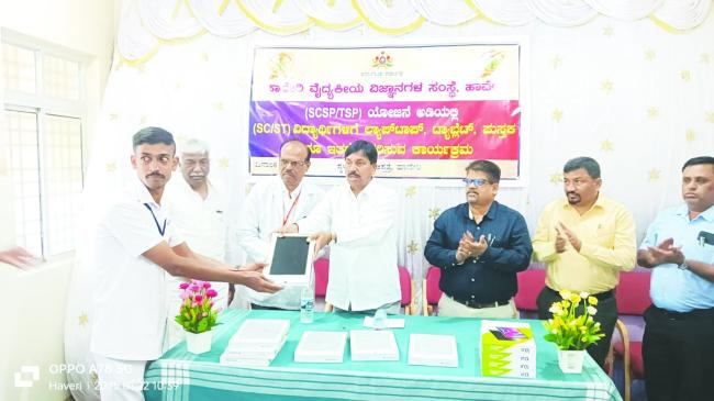 ವಿದ್ಯಾರ್ಥಿಗಳಿಗೆ ಓದಿನ ಜೊತೆಗೆ ಅಗತ್ಯ ತಾಂತ್ರಿಕ ಶಿಕ್ಷಣ ಅವಶ್ಯವಾಗಿದೆ -ವಿಧಾನಸಭೆ ಉಪಾಧ್ಯಕ್ಷ ರುದ್ರ​‍್ಪ ಲಮಾಣಿ