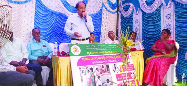 ಕುಡತಿನಿ: ಮಾತೃತ್ವ ಸುರಕ್ಷಾ ಅಭಿಯಾನದಲ್ಲಿ ಡಿಹೆಚ್‌ಓ ಡಾ.ಯಲ್ಲಾ ರಮೇಶ್ ಬಾಬು ಸಲಹೆ