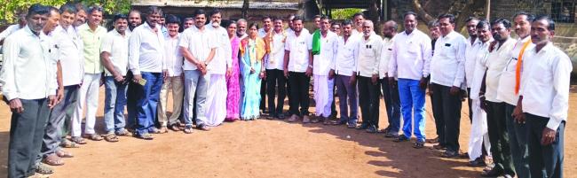 ಅಧ್ಯಕ್ಷರಾಗಿ ಸಂಗಯ್ಯ ಮಠಪತಿ, ಉಪಾಧ್ಯಕ್ಷರಾಗಿ ಶ್ವೇತಾಡೊಂಬರ ಆಯ್ಕೆ 