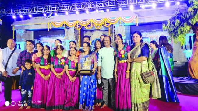 ಜಿನಭಜನಾ ಸ್ಪರ್ಧೆ: ಬೆಳಗಾವಿ ವಿಶಾರದ ನೃತ್ಯ ಶಾಲಾ  ತಂಡ ಪ್ರಥಮ