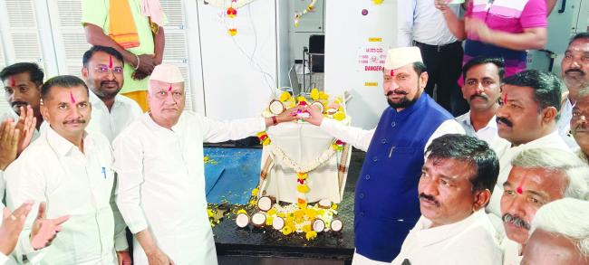 ಖಿಳೇಗಾಂವ ಬಸವೇಶ್ವರ ಯಾತ ನೀರಾವರಿ ಯೋಜನೆಗೆ ಪ್ರಾಯೋಗಿಕ ಚಾಲನೆ 