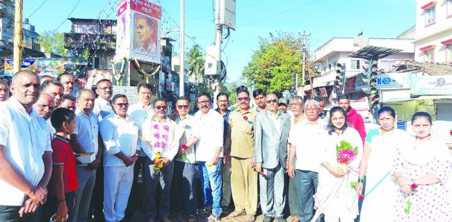 ಸಂತೋಷ ಹೊಂಗಲರಿಗೆ ಸನ್ಮಾನ