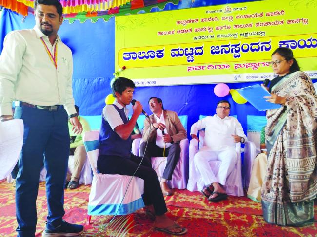 ಸೋಮಸಾಗರ  ಗ್ರಾಮದಲ್ಲಿ ಜನಸ್ಪಂದನತಾಲೂಕಿನ 13 ಸಾವಿರ ಫಲಾನುಭವಿಗಳಿಗೆ ಹಕ್ಕುಪತ್ರ ವಿತರಣೆಗೆ ಸಿದ್ಧತೆ