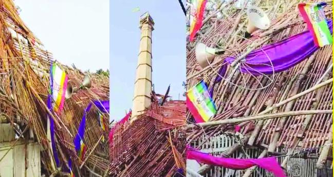 ಜೈನ ನಿರ್ವಾಣ ಲಡ್ಡು ಉತ್ಸವ: ವೇದಿಕೆ ಕುಸಿದು ಬಿದ್ದು 7 ಮಂದಿ ಸಾವು