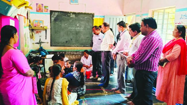 ಮಗುವಿಗೆ ದಡಾರ ರೂಬೆಲ್ಲಾ ಲಸಿಕೆ ತಪ್ಪದೇ ಹಾಕಿಸಿ: ಜಿಲ್ಲಾ ಆರ್‌ಸಿಹೆಚ್ ಅಧಿಕಾರಿ ಡಾ.ಹನುಮಂತಪ್ಪ