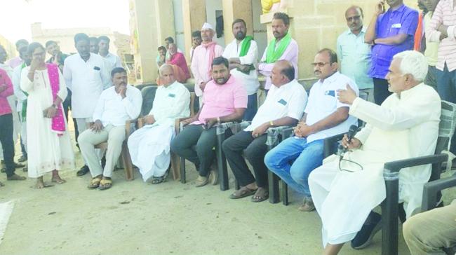 ಪಿಡಿಓ ಭಾರತಿ ಬದ್ನೂರ ವಿರುದ್ಧ ಕ್ರಮಕ್ಕೆ ಶಾಸಕ ಜೆ.ಟಿ.ಪಾಟೀಲ್ ಸೂಚಿಸಿ