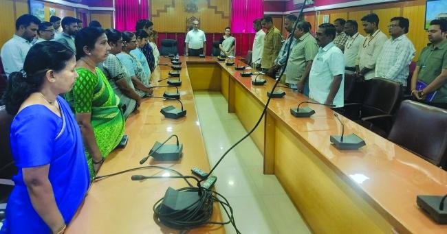 ಗಾಂಧೀಜಿಯವರ ಹುತಾತ್ಮ  ದಿನದ ಅಂಗವಾಗಿ ಸರ್ವೋದಯ ದಿನಾಚರಣೆ  