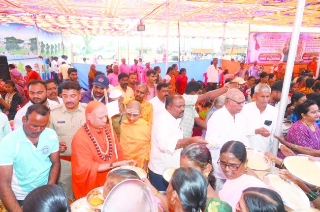 ಅನ್ನದಾನೇಶ್ವರ ಶ್ರೀಗಳ ಕಾರ್ಯ ಪ್ರಶಂಸನೀಯ: ಶ್ರೀಶೈಲ್‌