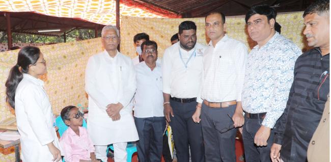 ಪಾಟೀಲ ಜನ್ಮ ದಿನದ ಅಂಗವಾಗಿ ಶ್ರೀಮಂತ ಪಾಟೀಲ ಫೌಂಡೇಶನ್ ಸಹಯೋಗದಲ್ಲಿ ನಡೆದ ಮಹಾ ಆರೋಗ್ಯ ಶಿಬಿರ