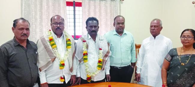 ತಾಳಿಕೋಟಿ ಸಹಕಾರಿ ಬ್ಯಾಂಕ್, ಅಧ್ಯಕ್ಷ- ಉಪಾಧ್ಯಕ್ಷರ ಅವಿರೋಧ ಆಯ್ಕೆ