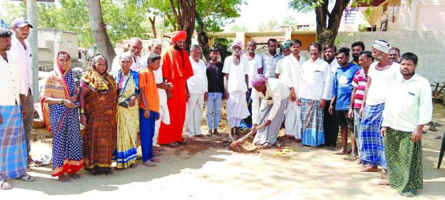ಅನ್ನದಾನೀಶ್ವರ ಕಲ್ಯಾಣ ಮಂಟಪಕ್ಕೆ ಭೂಮಿ ಪೂಜೆ 