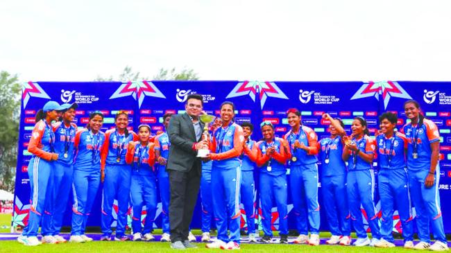 ಅಂಡರ್‌ 19 ಟಿ20 ವಿಶ್ವಕಪ್‌ ಗೆದ್ದ ಭಾರತೀಯ ತಂಡ: ನಗದು ಪುರಸ್ಕಾರ ಘೋಷಣೆ ಮಾಡಿದ ಬಿಸಿಸಿಐ