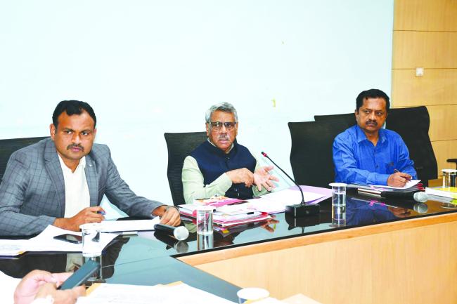 ಘನ ತ್ಯಾಜ್ಯ ವಿಲೇವಾರಿ ಕುರಿತು ವಿವಿಧ ಇಲಾಖೆಗಳ ಅಧಿಕಾರಿಗಳ ಸಭೆ  