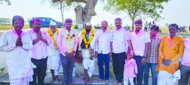 ನೂತನ ಅಧ್ಯಕ್ಷ ಸಿದ್ದನಗೌಡ ಪಾಟೀಲ ಮುತ್ಯಾನ ಕಟ್ಟೆಗೆ ಭೇಟಿ 