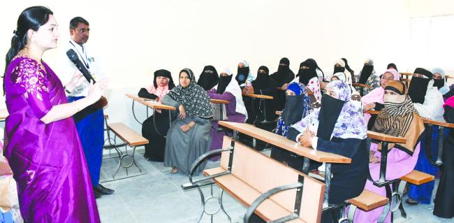 ಸದಾಶಿವನಗರದ ಸರ್ಕಾರಿ ಉರ್ದು ಪ್ರೌಢಶಾಲೆಗೆ ಜಿಲ್ಲಾಧಿಕಾರಿ ಭೇಟಿ