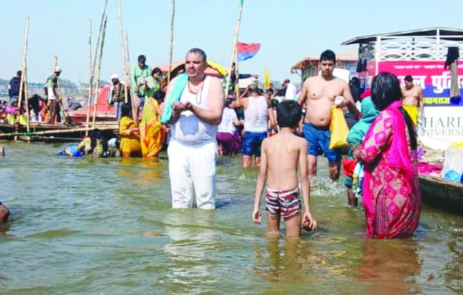 ಮಹಾ ಕುಂಭಮೇಳದಲ್ಲಿ  ಮಹಾಂತಯ್ಯನಮಠ ಭಾಗಿ