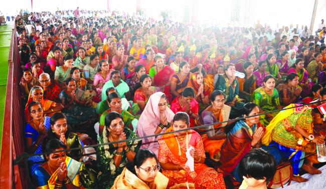 ಪಂಚಕಲ್ಯಾಣ ಪ್ರತಿಷ್ಠಾ ಮಹಾಮಹೋತ್ಸವದ ಸಮಾರೋಪ, ಯುಕ್ತಿ, ಭಕ್ತಿ, ಶಕ್ತಿ, ಈ ಮೂರರಿಂದ ಮುಕ್ತಿ ಸಾಧ್ಯ 