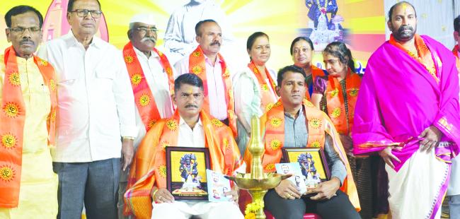 ಮಾದರಿ ದೇವಸ್ಥಾನವಾಗಿ ಅಭಿವೃದ್ಧಿ ಮಾಡುವ ಸಂಕಲ್ಪ- ಸಂತೋಷ ಪಾಟೀಲ