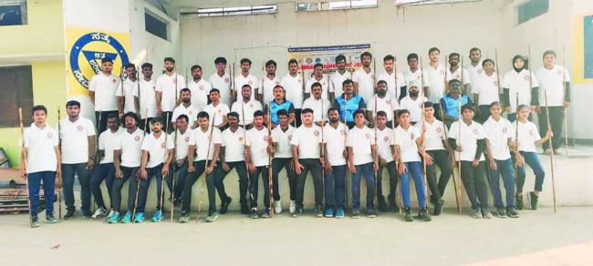 ಬಳ್ಳಾರಿ ಹಾಗೂ ವಿಜಯನಗರ ಜಿಲ್ಲೆಯ ಯುವಕ ಯುವತಿಯರಿಗೆ ಸಿಲಂಬಮ್ ಕ್ರೀಡಾ ತರಬೇತಿ ಶಿಬಿರ