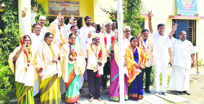 ಗ್ರಾ.ಪಂ ಅಧ್ಯಕ್ಷರಾಗಿ ದೇವಿಂದ್ರ ಬಡಿಗೇರ ಅವಿರೋಧ ಆಯ್ಕೆ