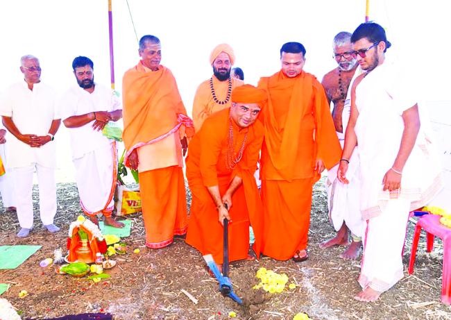ರಾಷ್ಟ್ರೋತ್ಥಾನ ವಿದ್ಯಾಕೇಂದ್ರ ಹಿ ಹಾವೇರಿಯ ಭೂಮಿಪೂಜೆ