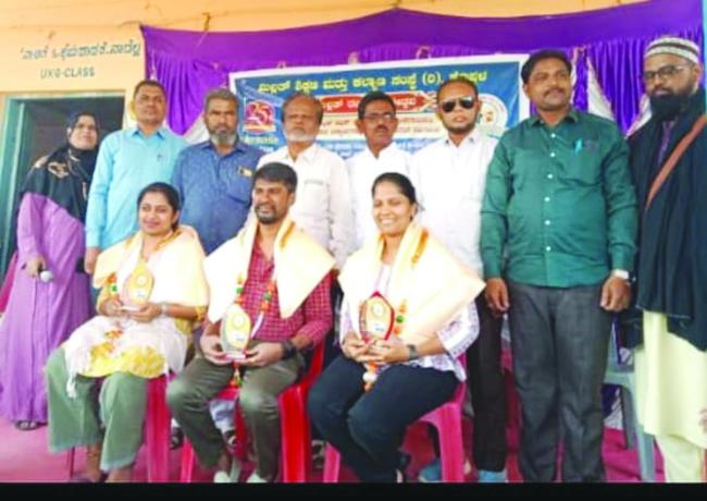 ಮಿಲ್ಲತ್ ಶಾಲೆಯಲ್ಲಿ ವಾತ್ಸಲ್ಯ ಚಾರಿಟೇಬಲ್ ಟ್ರಸ್ಟ್‌ ವ್ಯವಸ್ಥಾಪಕರಿಗೆ ಸನ್ಮಾನ