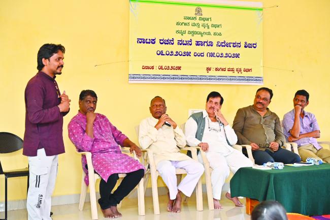 ನಾಟಕ ಮತ್ತು ಸಂಗೀತಕ್ಕೆ ಮೂಲ ನೆಲೆಗಟ್ಟು ಶ್ರದ್ದೆ: ಶ್ರೀ ಚಿಂದೋಡಿ ಬಂಗಾರೇಶ್  