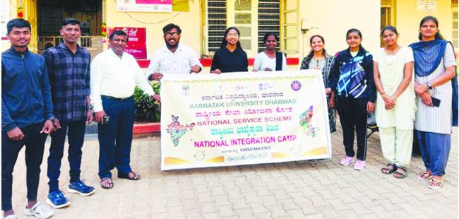 ಕೊಲ್ಹಾಪೂರದಲ್ಲಿ ಜರುಗುವ ಎನ್‌.ಎಸ್‌.ಎಸ್‌. ಶಿಬಿರಕ್ಕೆ ಕ.ವಿ.ವಿ. ಧಾರವಾಡದ ಸ್ವಯಂ ಸೇವಕರು ಆಯ್ಕೆ