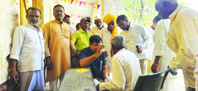 ಉಚಿತ ತಪಾಸಣಾ ಶಿಬಿರಗಳಿಂದ ಬಡವರಿಗೆ ಅನುಕೂಲ: ಡಾ.ಪ್ರಭುಗೌಡ ಲಿಂಗದಳ್ಳಿ  